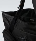 Prada Re-Nylon leather-trimmed duffel bag