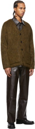 Our Legacy Brown Extended Third Cut Faux-Leather Pants