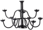Gohar Black Taper Candelabra