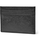 Gucci - Creased-Leather Cardholder - Black
