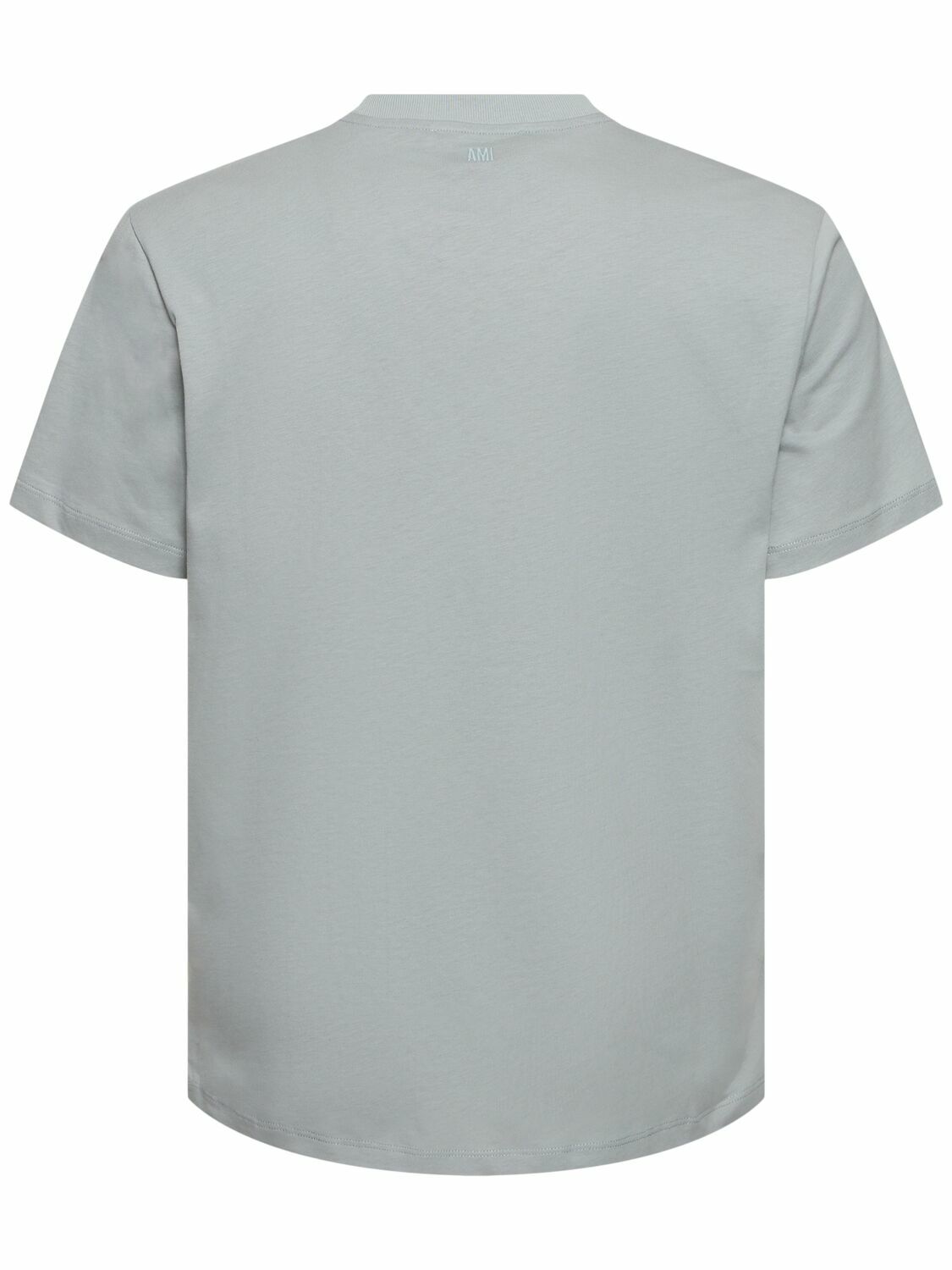 AMI PARIS Adc Cotton Jersey Logo T-shirt AMI