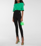 The Attico - High-rise stirrup leggings