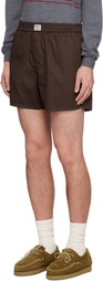 Commission Brown Boxer Shorts