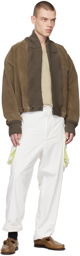 Magliano White Freaky Cargo Pants