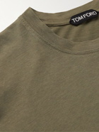 TOM FORD - Lyocell and Cotton-Blend Jersey T-Shirt - Green