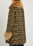 Never Fully Dressed Leopard-print Faux fur Coat