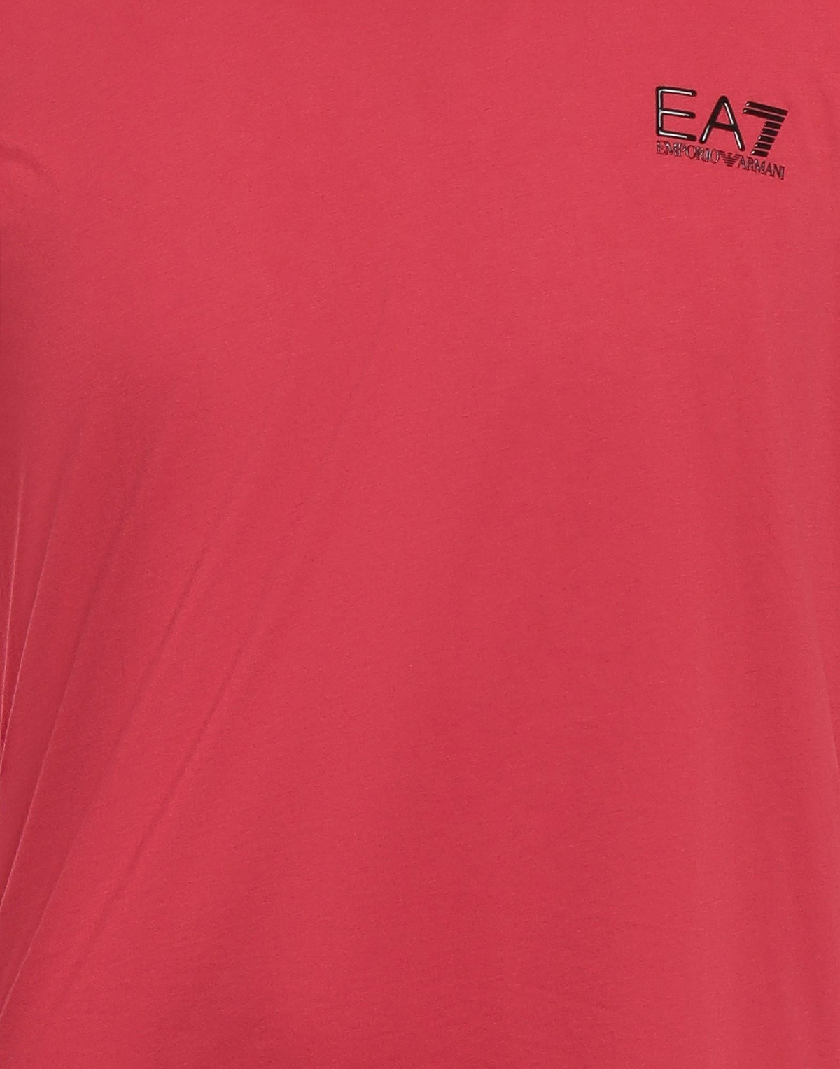 Ea7 Mens T-shirt in Tomato red