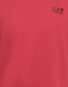 Ea7 Mens T-shirt in Tomato red