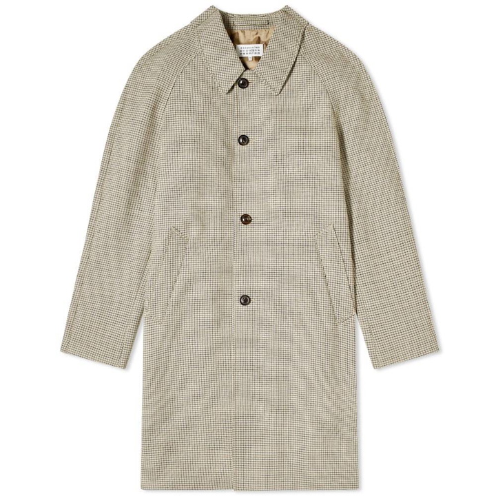 Photo: Maison Margiela 14 Wool Check Coat