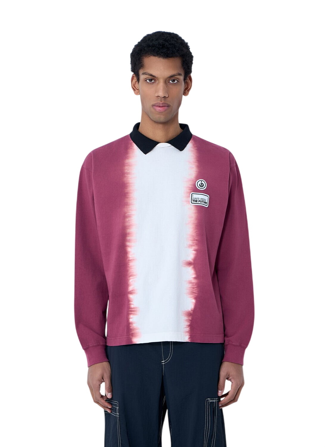 Noma t.d. Men's Hand Dyed Vacation Shirt in Black NOMA t.d.