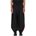 Y-3 Black Gradient 3-Stripes Nylon Track Pants