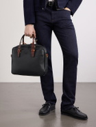 Bleu de Chauffe - Folder Full-Grained Leather Briefcase