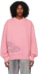 Diesel Pink S-Mackis Sweatshirt