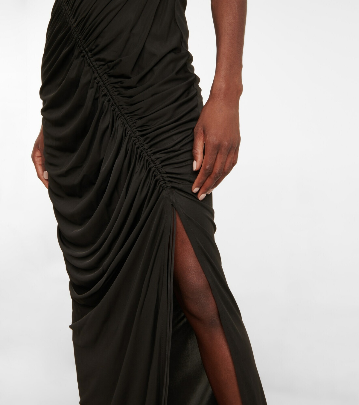 ワンピース BOTTEGA VENETA Black Jersey Long Dress Bottega Veneta Black Jersey Long Dress – LOZURI®