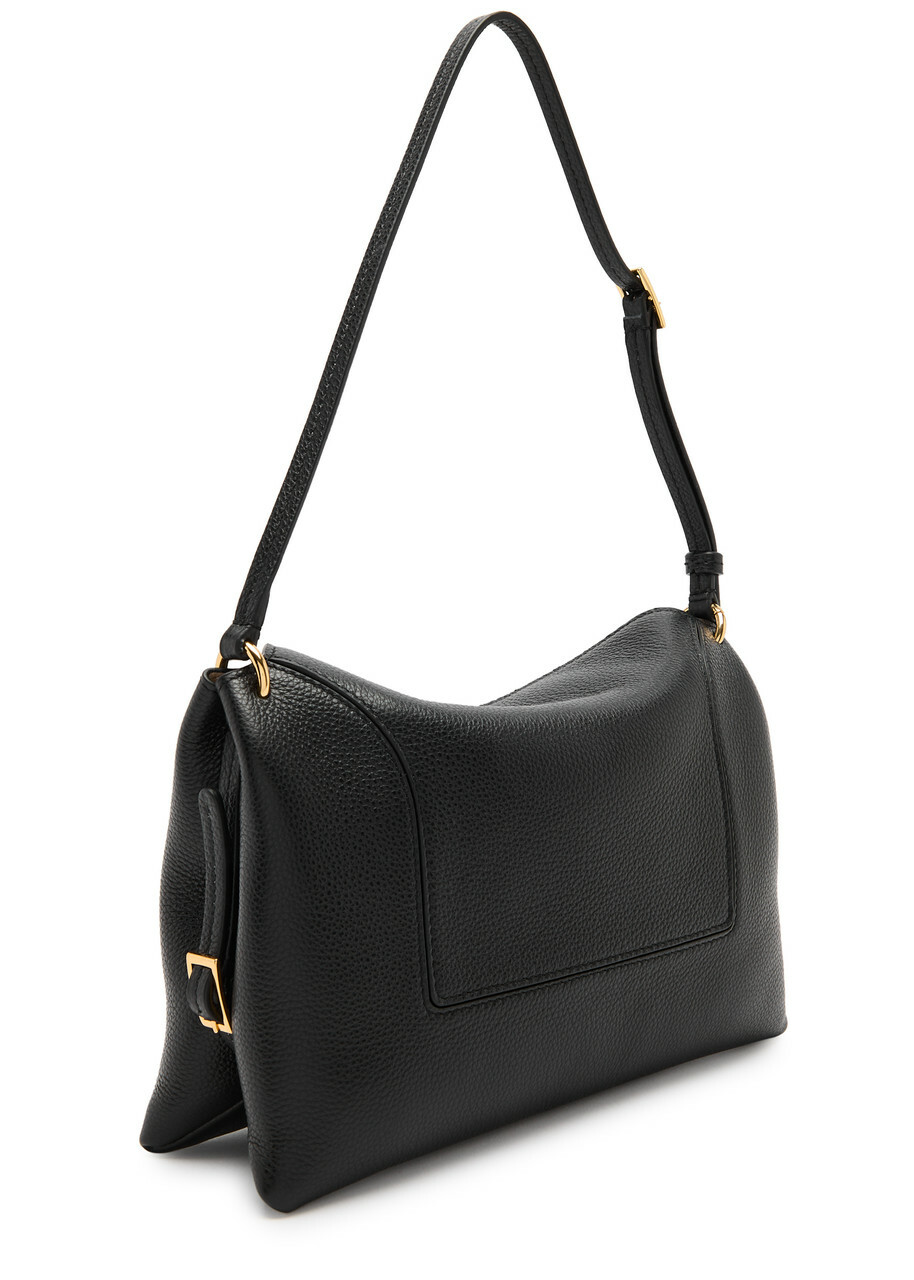 Wandler Penelope Slouch Leather Cross-body bag - Black - One Size