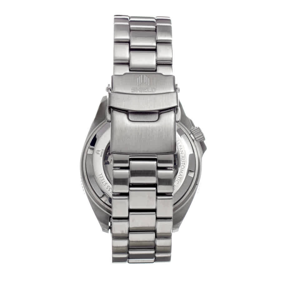 Shield Atlantis Automatic Black Dial Mens Watch SLDSH108-2