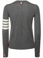 THOM BROWNE Relaxed Fit Wool Sweater