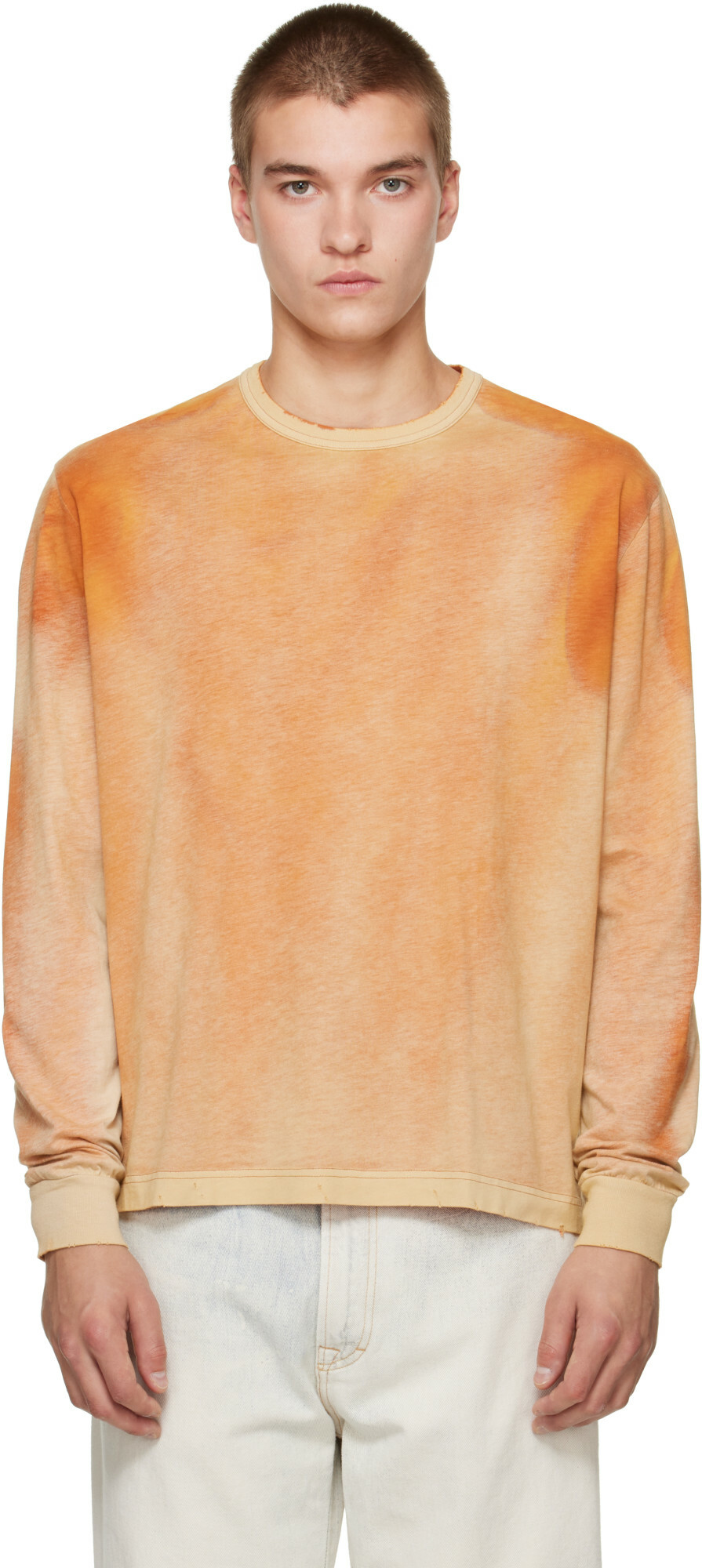 OUR LEGACY Orange Cruise Longsleeve T-shirt