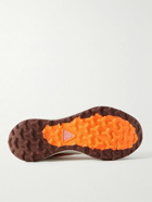 Nike - ACG Lowcate Leather-Trimmed Suede and Mesh Sneakers - Orange