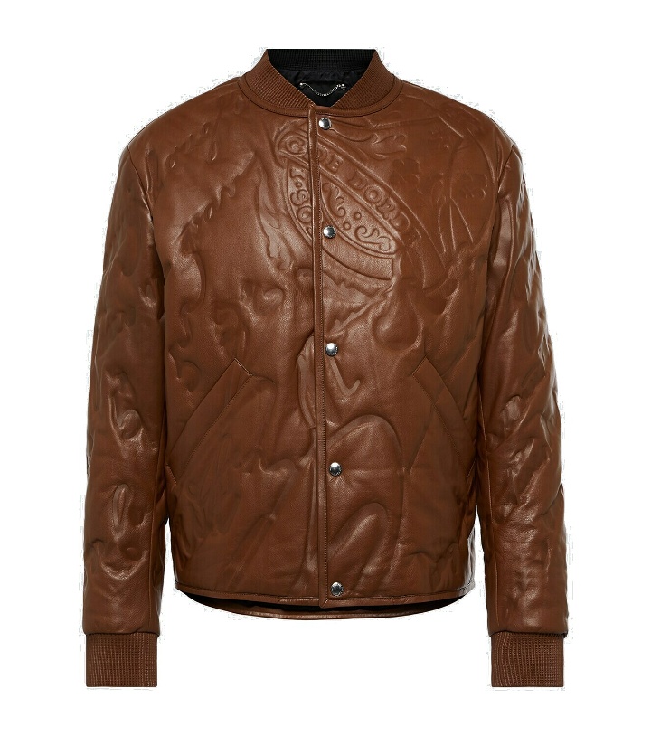 Photo: Berluti Scritto quilted leather jacket