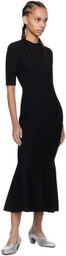 Mame Kurogouchi Black Mermaid Maxi Dress