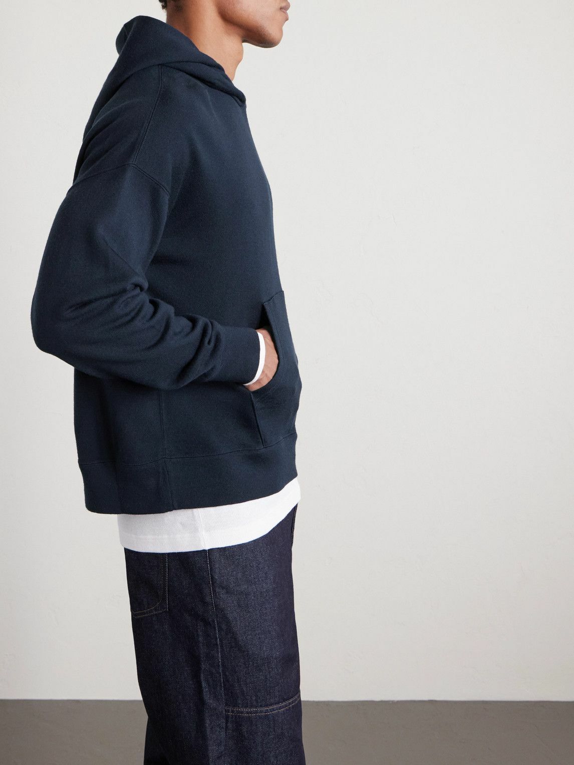 Visvim - Jumbo Wool Hoodie - Blue
