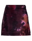 Roberto Collina Womens Mini skirt in Purple