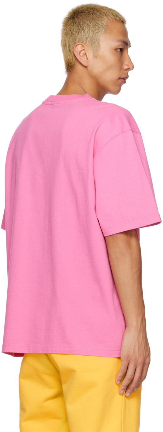 Jacquemus Pink 'Le T-Shirt Soleil' T-Shirt Jacquemus