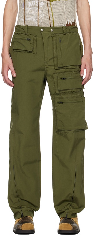 Photo: Andersson Bell Khaki Zip Pockets Cargo Pants