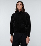 Saint Laurent - Velvet turtleneck sweatshirt