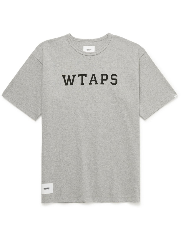 Photo: WTAPS - Logo-Print Cotton-Jersey T-Shirt - Unknown
