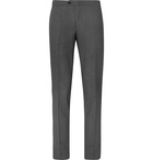 Thom Sweeney - Dark-Grey Slim-Fit Wool Suit Trousers - Dark gray