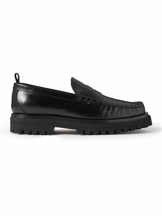Photo: Officine Creative - Leather Penny Loafers - Black