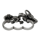 Givenchy Silver Dragon Ring