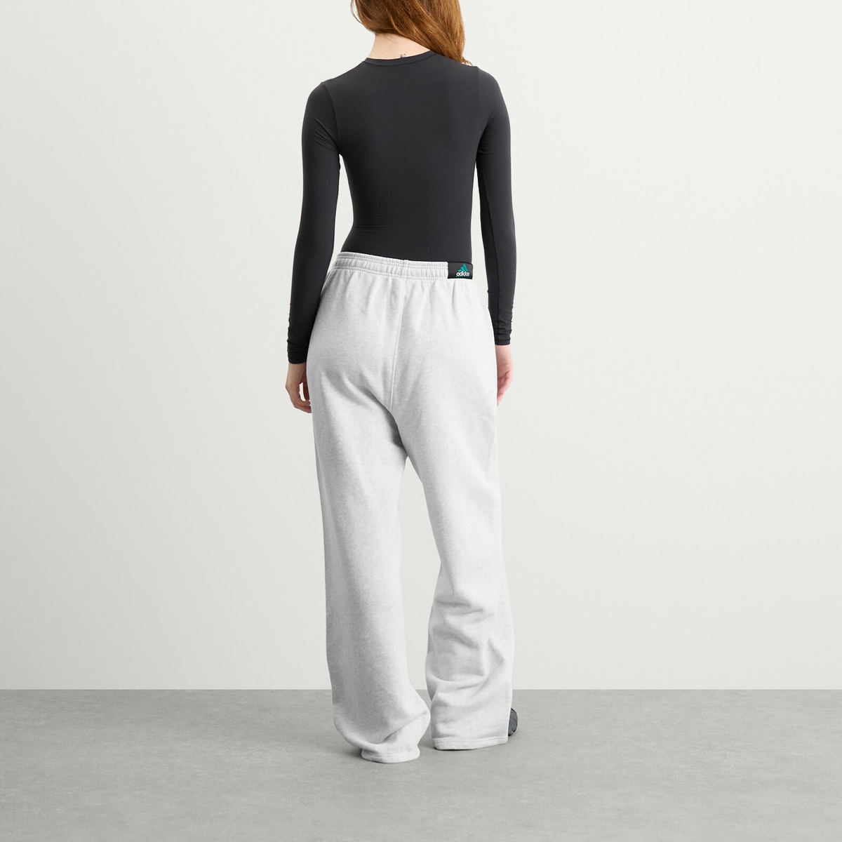 Adidas EQT Sweat Pant in Light Grey Heather
