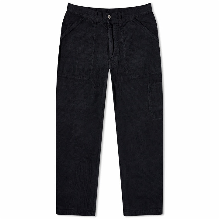 Photo: Albam Men's Cord Work Pant in Charcoal