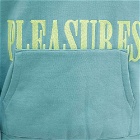 Pleasures Men's Latex Logo Hoody in Green