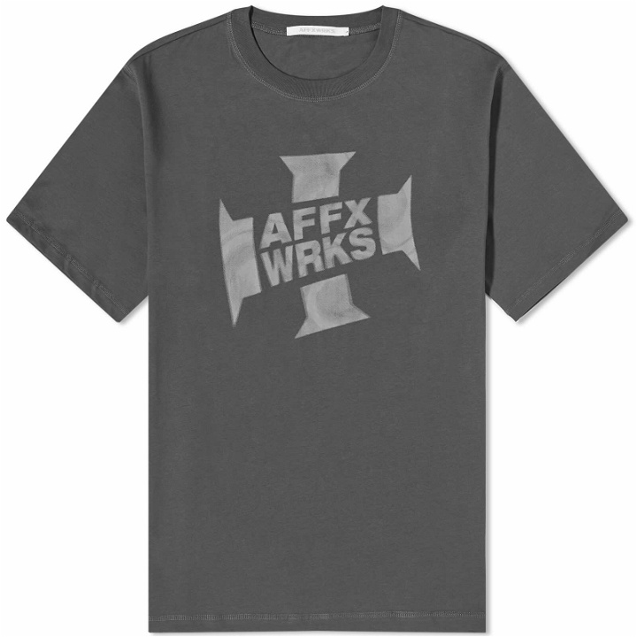 Photo: AFFXWRKS Men's Major Sound T-Shirt in Washed Black