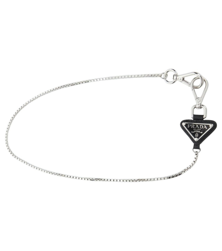 Photo: Prada Logo keychain