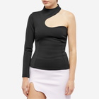 Mother of All Women's Sydney One Sleeve Top in Black
