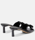 Ferragamo - Glo patent leather mules