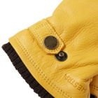 Hestra Men's Elk Utsjö Glove in Natural Yellow