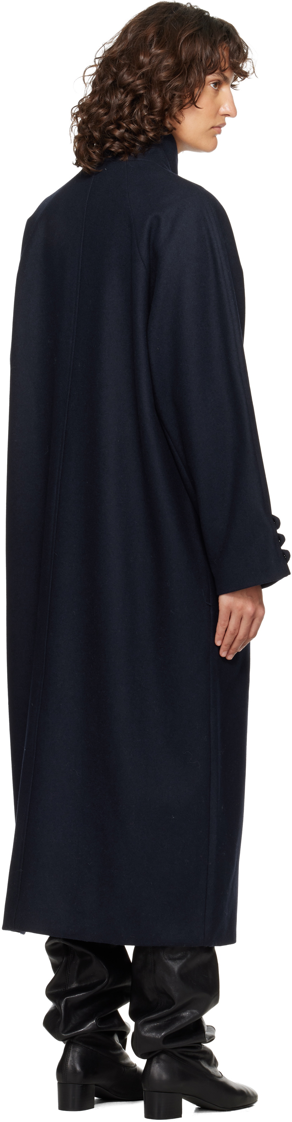 Paloma Wool Navy Debo Coat