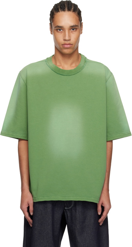 Photo: Camiel Fortgens Green Big Heavy Jersey T-shirt
