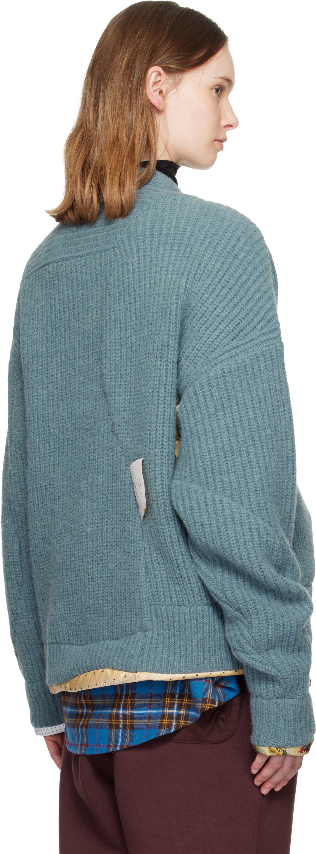 UNDERCOVER Blue UC2E1902 Cardigan