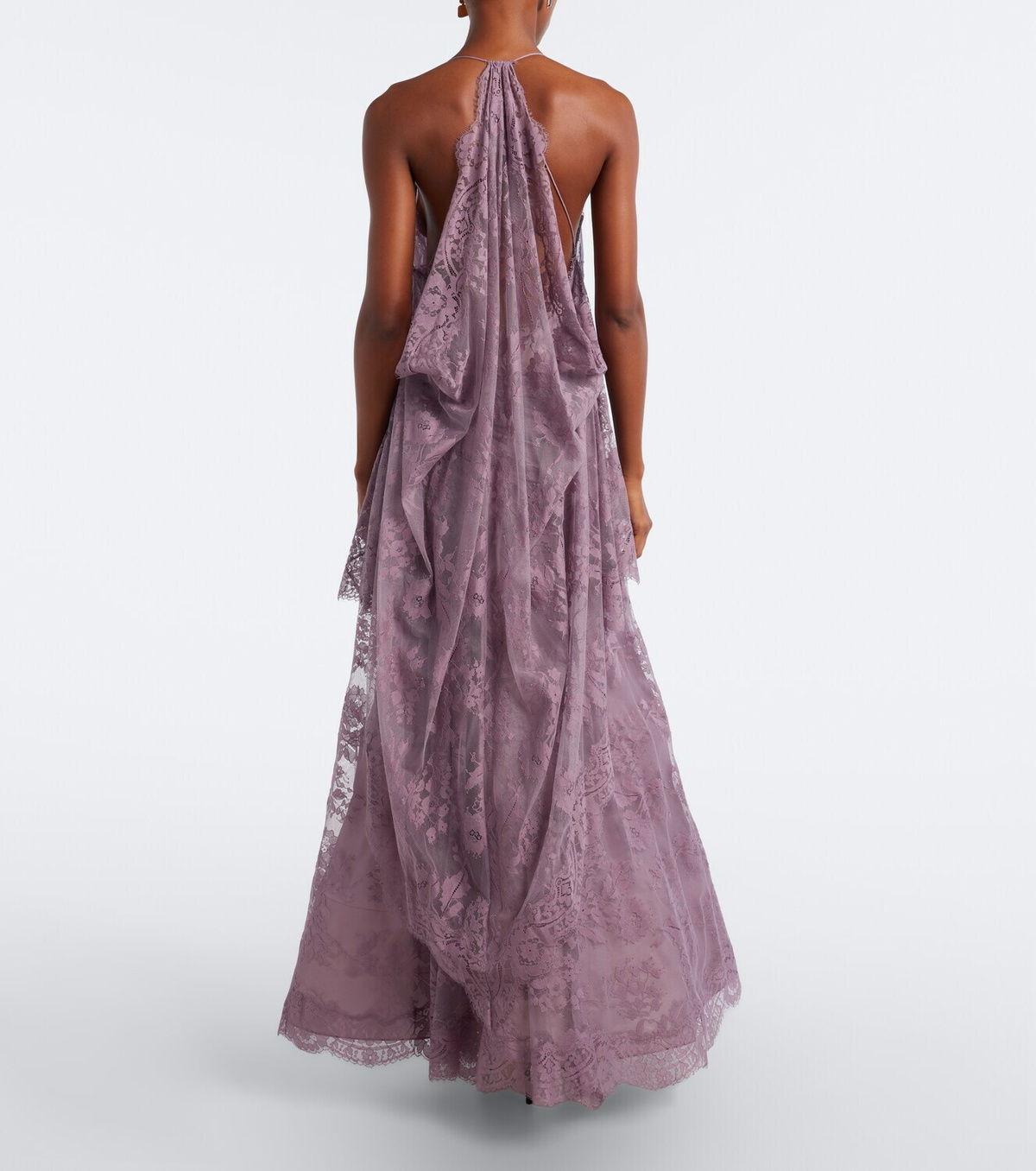 Zimmermann Clash draped lace gown
