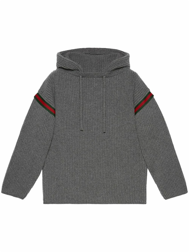 Photo: GUCCI - Wool And Cashmere Blend Hoodie