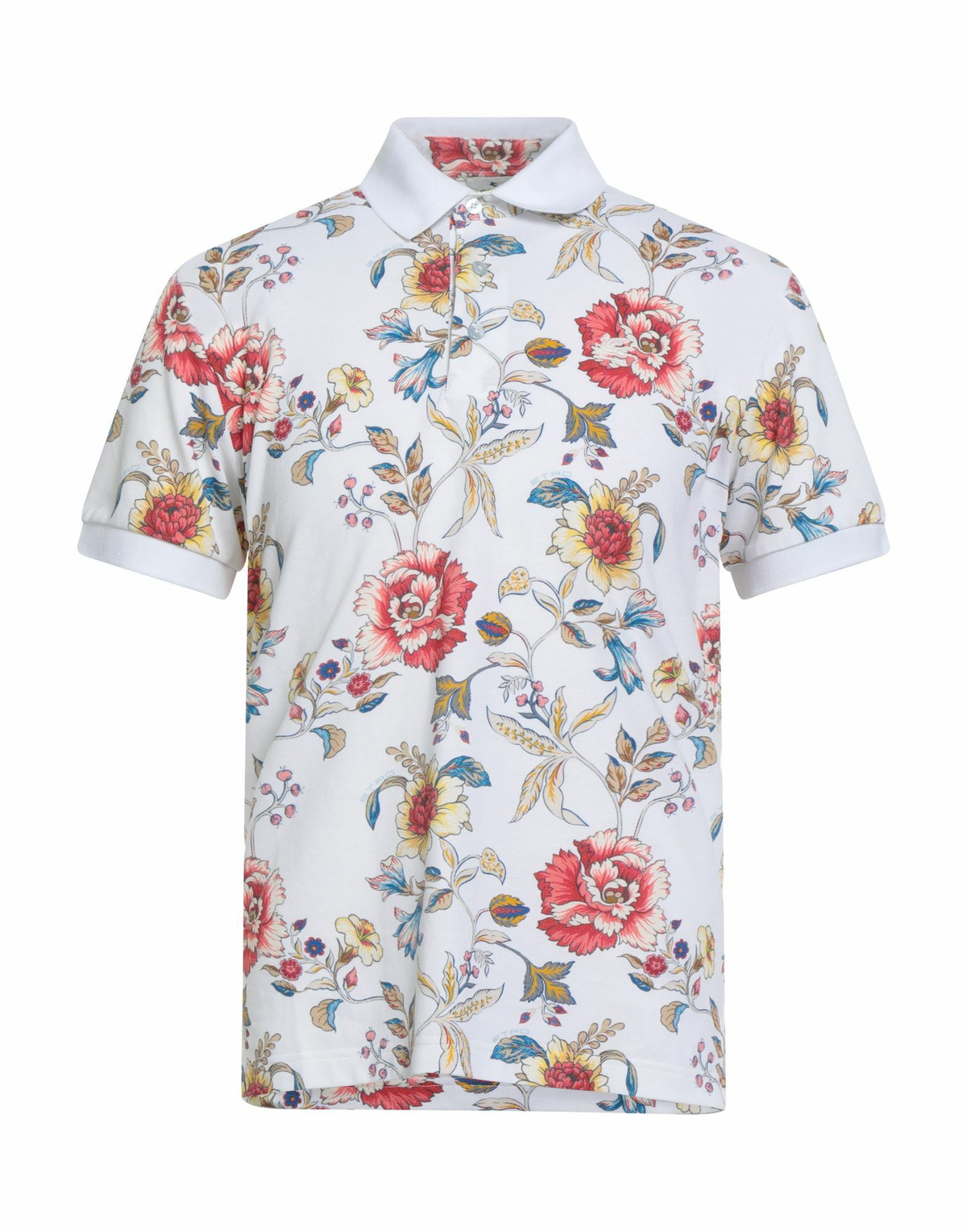 Etro Mens Polo shirt in White