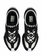 GUCCI - Gg Premium Tech And Leather Sneakers
