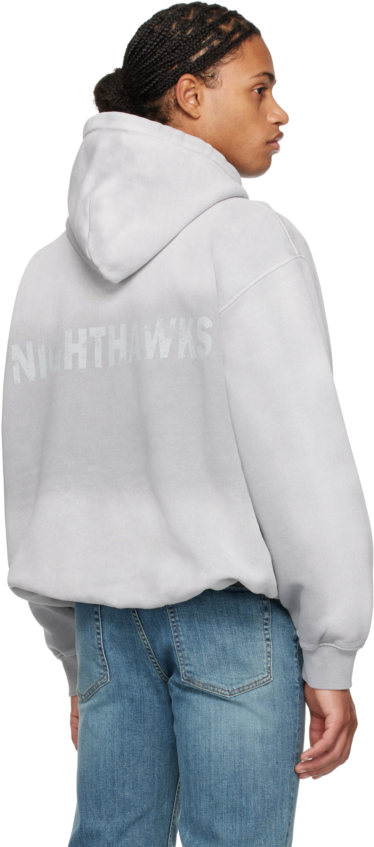 Solid Homme Gray Jersey Hoodie